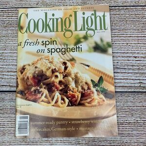 Cooking Light Magazine [June 1998] Recipes Food and Fitness Publication‎